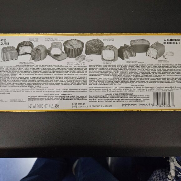 Russell Stover “Happy Holidays Elvis” Candy Tin-1999 Indoor Christmas Tree Scene - Picture 15 of 16